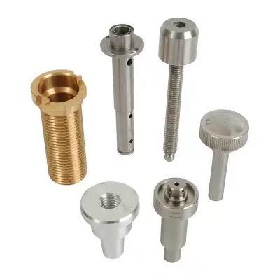 走心機產品加工金屬材料304/316不銹鋼鐵銅鋁塑料五金件對外加工